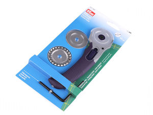 Prym Mehrzweck-Rollschneider - Premium 45 mm Wolframstahl-Schneidwerkzeug für Nähen, Patchwork und Papierbasteln
