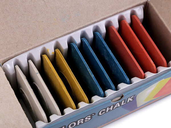 Premium-Schneiderkreide-Set - Professionelle Kreide zur Stoffmarkierung (10er-Pack, farbig sortiert)