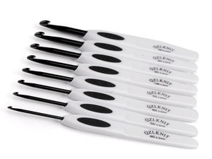 Premium ergonomisches Häkelnadel-Set (8-teilig) - Nadeln in verschiedenen Größen zum Stricken und Häkeln