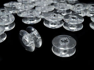 Transparente Nähmaschinenspulen für Singer – 11 mm x 19,4 mm Premium-Kurzwarenzubehör