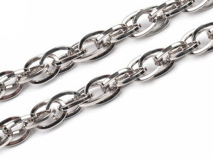 Nickel-Handtaschenkette, 120 cm – Premium-Metall-Gliederkette für Taschenherstellung, DIY-Handarbeit & Modeaccessoires