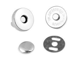 Premium 18mm Magnetverschlüsse - Robustes Magnetknopf-Set für Taschen, Portemonnaies und Lederarbeiten