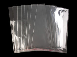 Premium transparente selbstklebende Verpackungsbeutel (30 x 45 cm) - Wiederverschließbare Klarsichthüllen für Einzelhandel und die Organisation von Bastelbedarf