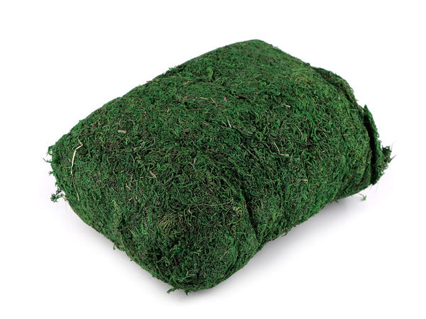 Premium Natur-Dekomoos - Tannengrün, 640g - Konserviertes Moos für Bastelarbeiten, Kränze & Floristik