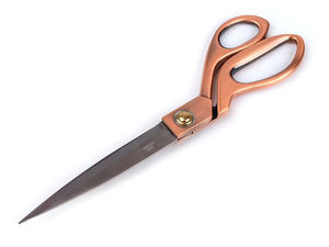 Premium-Schneiderschere in Kupfer – 26,5 cm Professionelle Zuschneideschere aus Edelstahl