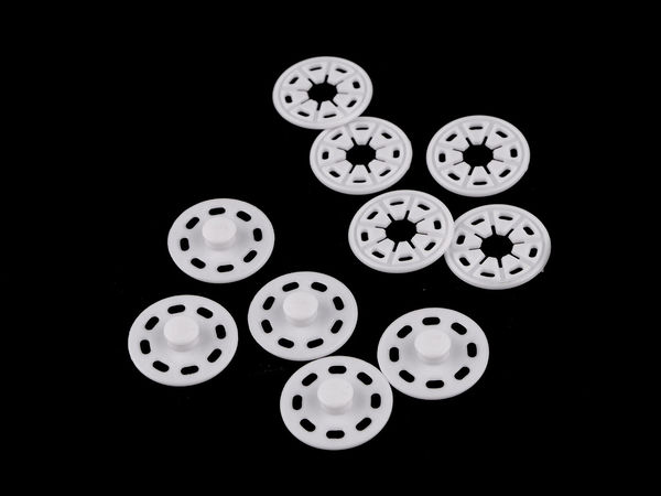 Kunststoff-Druckknöpfe Ø25 mm