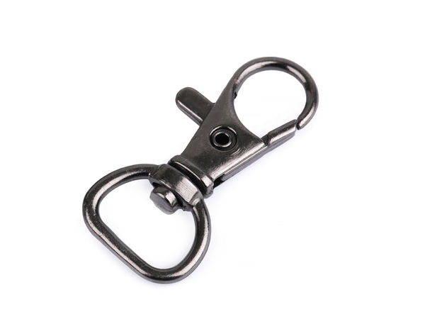 Premium Metall-Wirbelkarabiner für 12-mm-Gurtbänder | Robuster Bolzen- & Scherenkarabiner