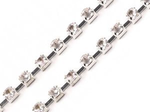 Strasskette Breite 2,9 mm
