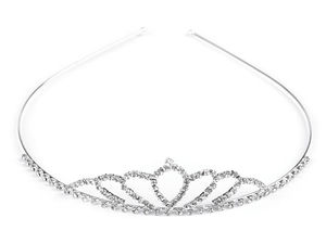 Strass-Haarreif / Diadem-Krone