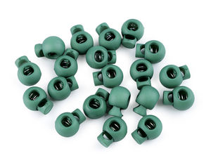 Premium Kordelstopper rund aus Nylon - Langlebige Tanka-Verschlüsse (15x19 mm) für Jacken, Taschen und Sportbekleidung