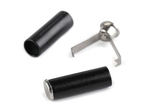 Premium-Kordelendkappe mit integrierter Klemmung Ø 5 mm – Kordelverschluss ohne Kleben für Jacken, Hoodies und Oberbekleidung
