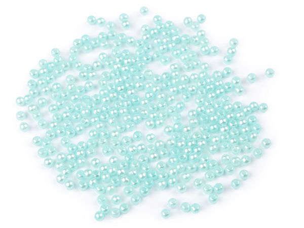 Premium-Wachsperlen Glance 3 mm in Hochglanz-Optik für Schmuck und Kleiderverzierung