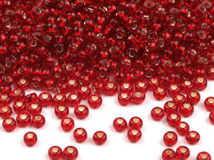 Preciosa Premium Tschechische Rocailles Glasperlen 10/0 - 2,3mm für Schmuckherstellung, Perlenarbeiten und Basteln, 250g