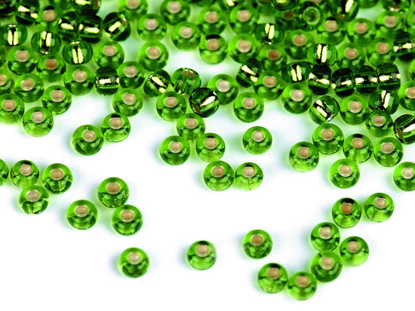 Preciosa Premium Tschechische Rocailles Glasperlen 10/0 - 2,3mm für Schmuckherstellung, Perlenarbeiten und Basteln, 250g