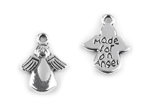 Charm-Anhänger Engel 13x18 mm