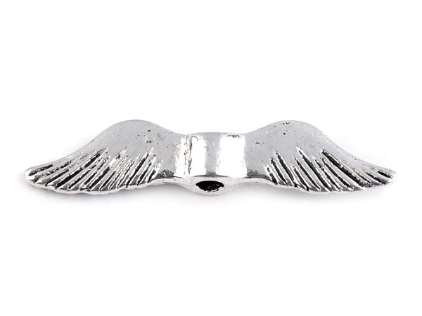 Metall-Zwischenteile Flügel für Schmuck 5x24 mm