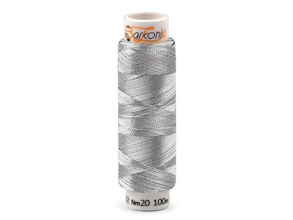 Elisabeth 1 Premium-Metallicgarn zum Nähen, Sticken & Klöppeln, 100m