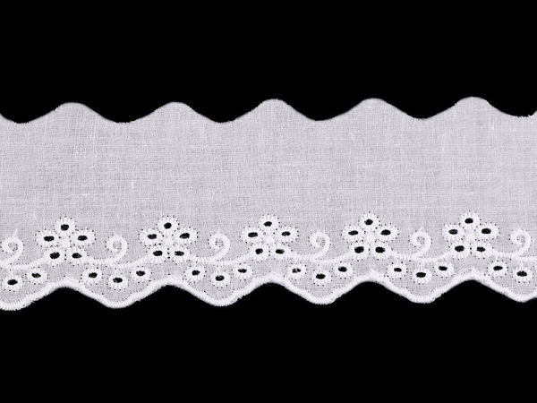 Broderie Anglaise Baumwoll-Lochspitze, Breite 40 mm