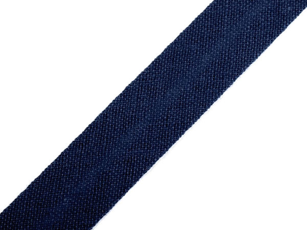Baumwoll-Schrägband vorgefalzt Breite 14 mm