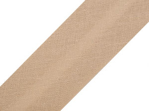 Vorgefalztes Baumwoll-Schrägband Breite 20 mm