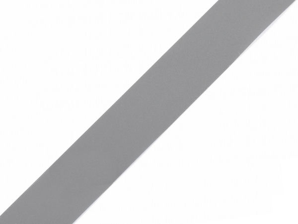 Premium 20 mm reflektierendes Gurtband zum Aufnähen - Strapazierfähiges Polyesterband für Akzente und Handarbeiten