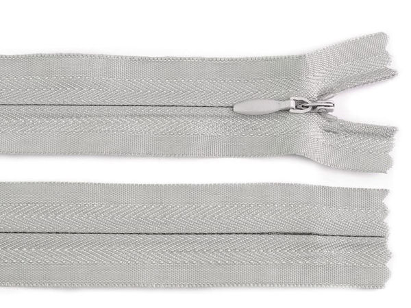 Premium 20 cm nahtverdeckter Spiralreißverschluss (nicht teilbar), Stärke 3 für Nähen & Schneidern