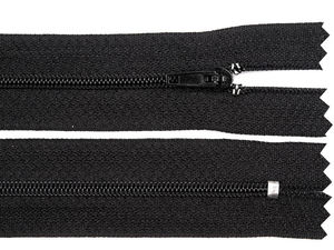Premium Nylon-Spiralreißverschluss Nr. 3 (nicht teilbar) mit Pinlock-Schieber (20 cm)