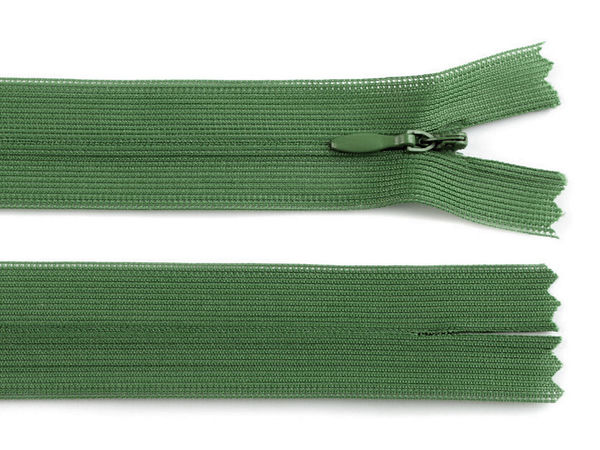 Nahtverdeckter Nylon-Reißverschluss Nr. 3, Länge 50 cm, Dederon