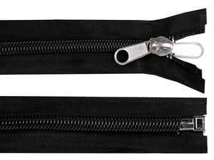 Zelt-Nylon-Reißverschluss Nr. 10 mit beidseitigem Schieber, Länge 150 cm