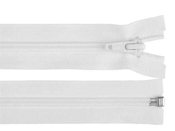 YKK Nr. 5 Nylon-Spiralreißverschluss (60cm) - Premium Spiralreißverschluss, nicht teilbar, mit Autolock-Schieber zum Nähen von Jacken, Sweatshirts und Westen