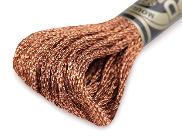 DMC Mouliné Light Effects Sticktwist - Premium 6-fädiges Metallic- und Effektgarn