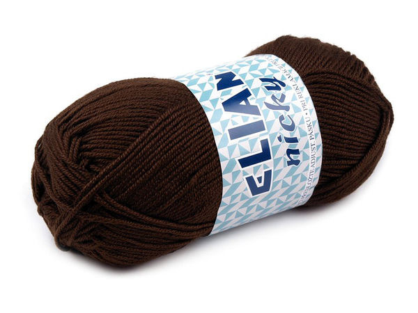 Elian Nicky Premium Strick- und Häkelgarn aus Acryl – 50g