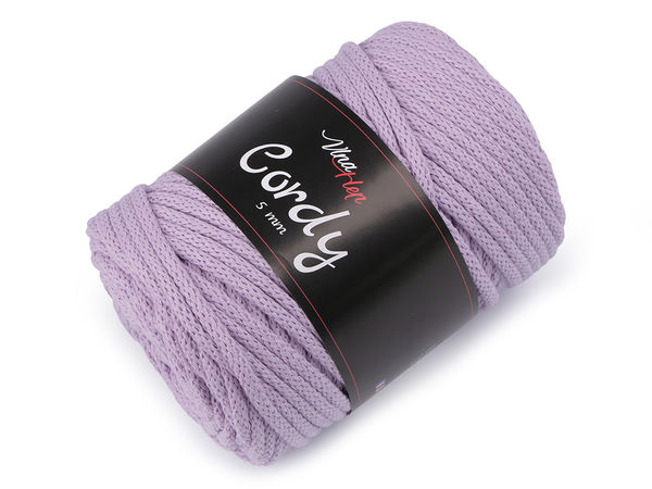 Cordy Premium Baumwoll-Schlauchgarn 100m – Dickes Kordelgarn zum Stricken und Häkeln