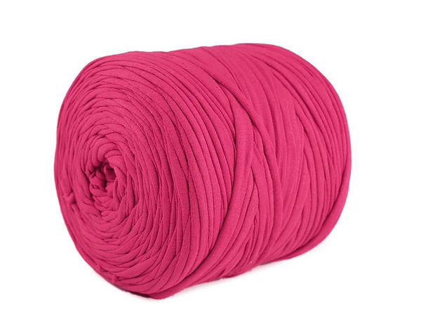 Premium Upcycling-T-Shirt-Textilgarn (550-700g) - Elastisches Stoffgarn zum Stricken & Häkeln