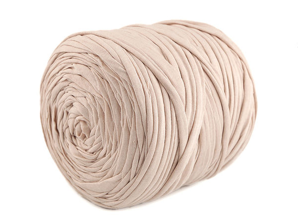 Premium Upcycling-T-Shirt-Textilgarn (550-700g) - Elastisches Stoffgarn zum Stricken & Häkeln
