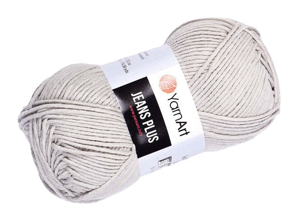 Premium-Baumwollmischgarn zum Stricken und Häkeln - Jeans Plus / Gina Plus (100g)