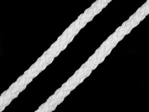 Premium 5 mm gedrehte Baumwollkordel - Langlebiges Makramee-Garn mit Hohlkern für Kurzwaren, Basteln & Kordelzüge