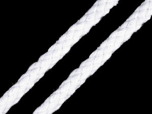 Premium 8 mm geflochtene Baumwollkordel für Hoodies, Taschen und Bastelprojekte
