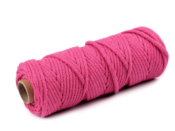 Premium 5mm Baumwollkordel & Kordelgarn zum Häkeln und Stricken, für Wohnaccessoires & Bekleidung
