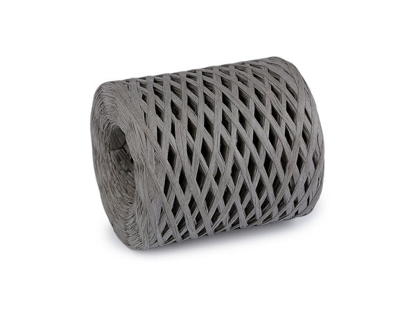 Premium Raffia Bastgarn zum Häkeln und Stricken - Natürliches Papierband für Taschen, Hüte & Tischsets - 5-8mm