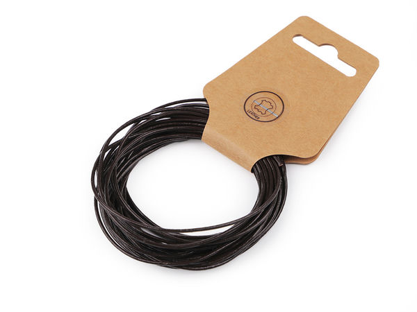 Lederband / Lederschnur Ø 1,5 mm