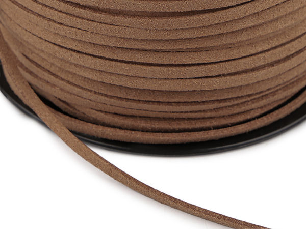 Kunstlederband, Breite 3 mm