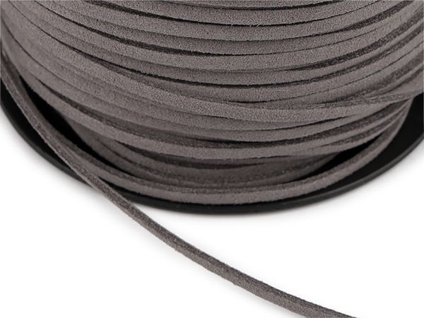 Kunstlederband, Breite 3 mm