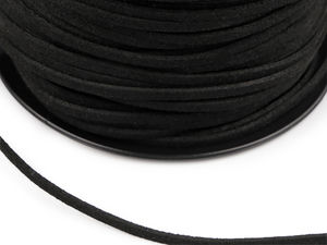 Kunstlederband, Breite 3 mm