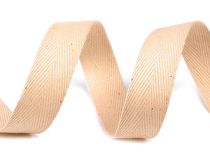 Premium-Fischgrat-Köperband (16 mm) – Strapazierfähiges Webband für Kordelzüge, Bekleidung und Nähprojekte