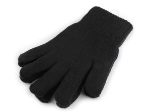 Premium Doppelstrick-Winterhandschuhe für Herren – Thermo-Frotteefutter & elastische Bündchen