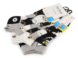 Damen-Sneakersocken aus Baumwolle Emi Ross