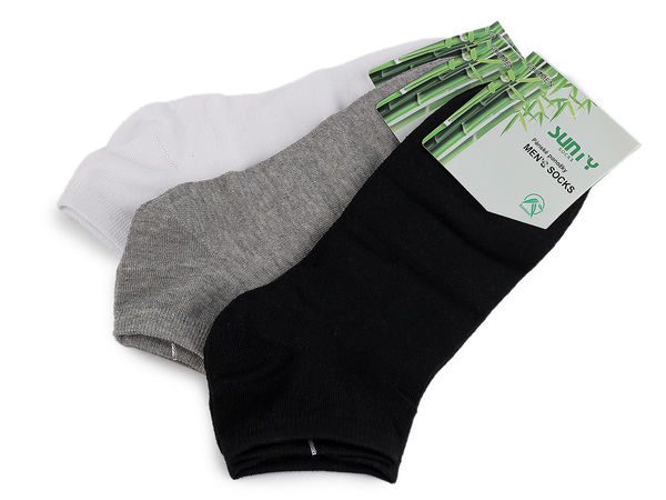 Premium Unisex Bambus-Sneakersocken - Atmungsaktive, elastische Kurzsocken