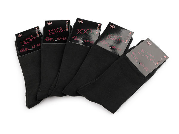 Premium-Set atmungsaktive Baumwollsocken für Herren - XXL Übergrößen (47-52)