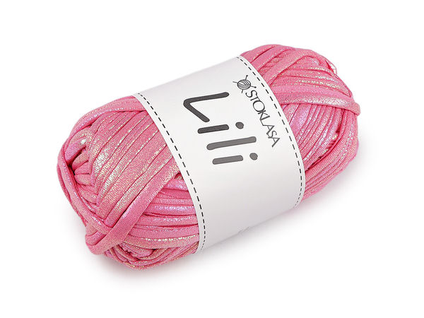 Premium Lili dickes Strick- und Häkelgarn mit AB-Schimmereffekt (100g) – Weiches, elastisches Garn für Handtaschen, Körbe und Heimdekoration